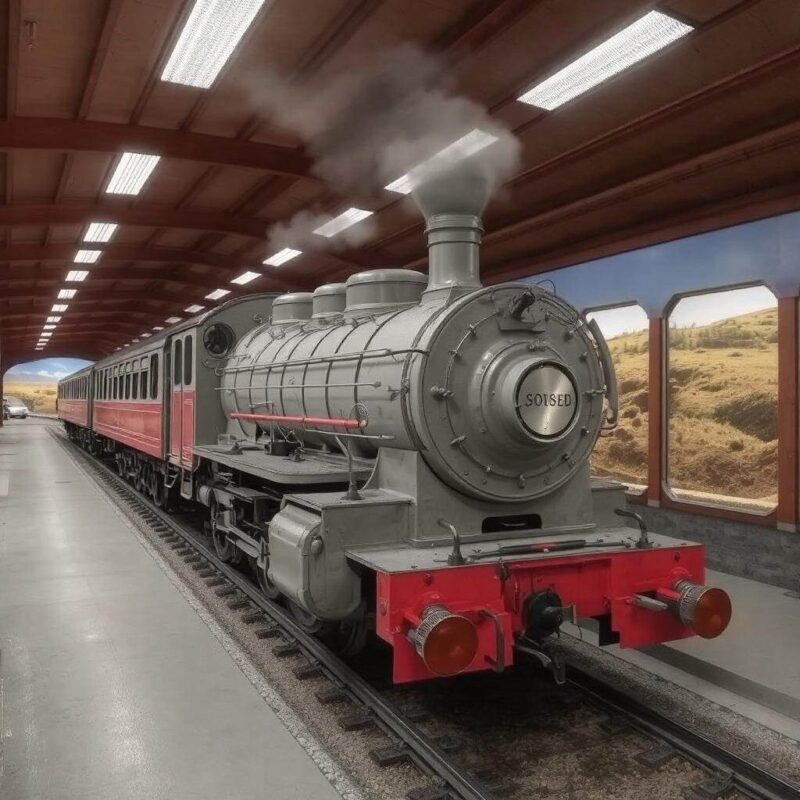 Virtual rail transportation